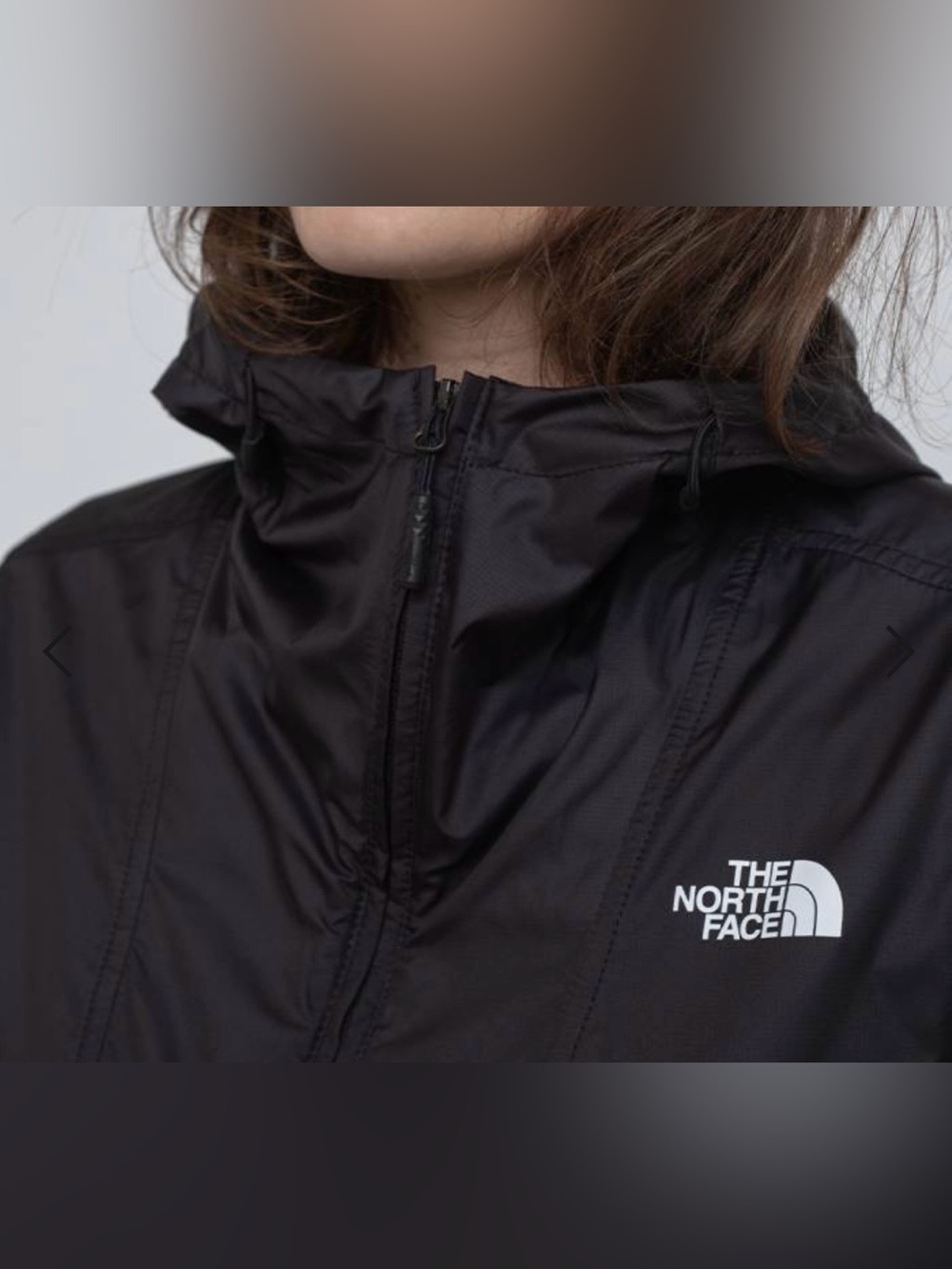 The North Face Women's Black/Teal/Beige Colorblock Anorak - Picture 7 of 14